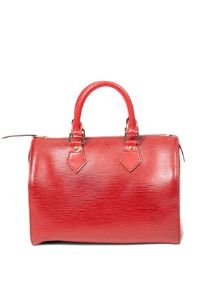 Louis Vuitton Pre-Owned Speedy embossed handbag - Red