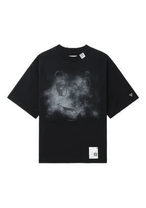 Maison MIHARA YASUHIRO graphic-print T-shirt - Black