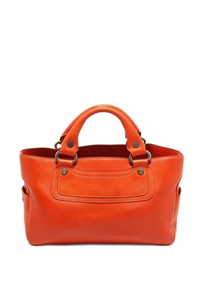 Celine Pre-Owned Boogie leather tote bag - Orange