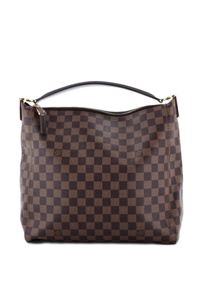 Louis Vuitton Pre-Owned Portobello Handbag Damier PM hobo bag - Brown
