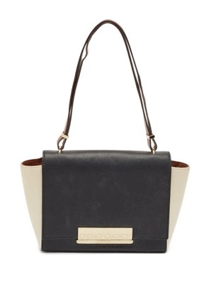 Carolina Herrera Vintage pre-owned leather flap bag - Black