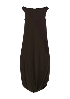 RUOHAN twist dress - Brown