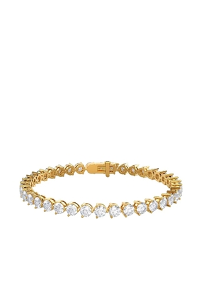 Tilla 14K yellow gold lab-grown diamond tennis bracelet