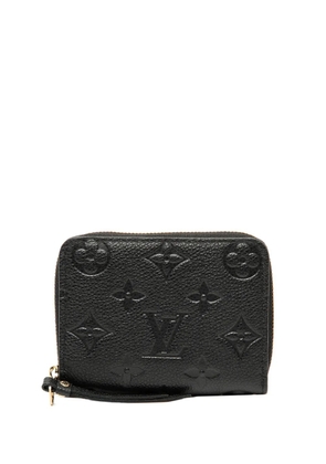 Louis Vuitton Pre-Owned 2021-2025 Monogram Empreinte Zippy Purse coin pouch - Black
