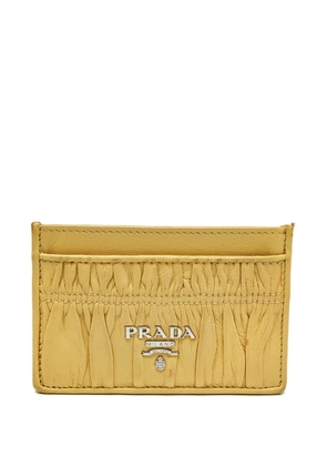 Prada Pre-Owned leather card holder - Yellow