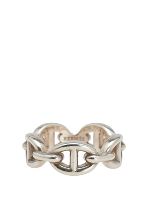 Hermès Pre-Owned 2000-2020 Sterling Silver Chaine d'Ancre Enchainee ring