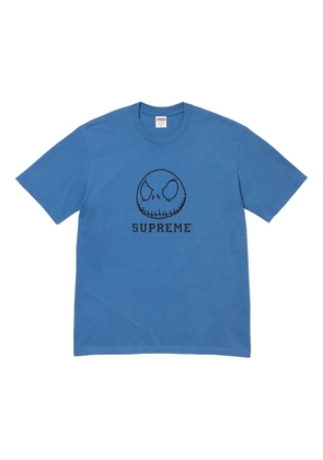 Supreme x The Nightmare Before Christmas Skeleton graphic T-shirt - Blue