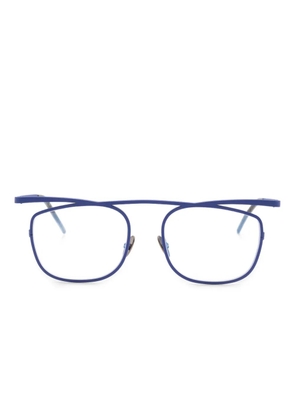 Veronika Wildgruber Robin rectangle-frame glasses - Purple