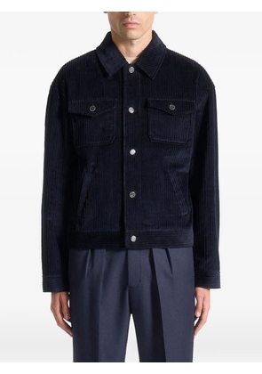Manière De Voir corduroy jacket - Blue