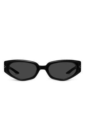 Gentle Monster Devon cat-eye sunglasses - Black