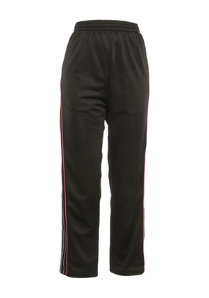 Balenciaga Pre-Owned logo-stripe track pants - Black