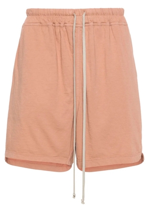 Rick Owens DRKSHDW Phleg cotton shorts - Orange
