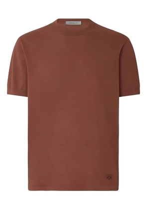Corneliani crew-neck T-shirt - Brown