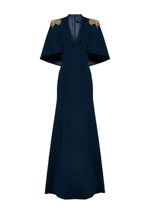 Jenny Packham embellished maxi dress - Blue