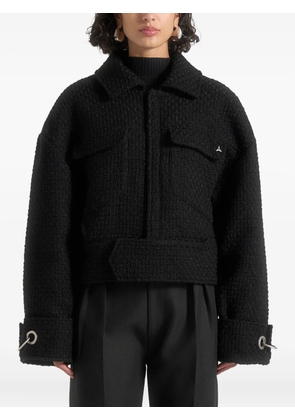 Manière De Voir Naela tweed jacket - Black