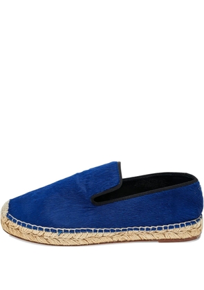 Celine Pre-Owned calf-hair espadrilles - Blue