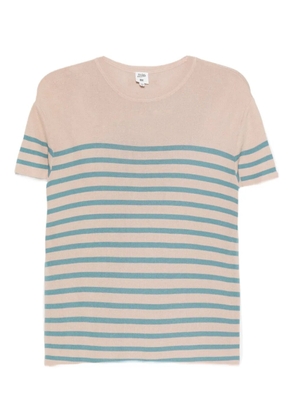 Jean Paul Gaultier Pre-Owned 2000s striped knit T-shirt - Neutrals