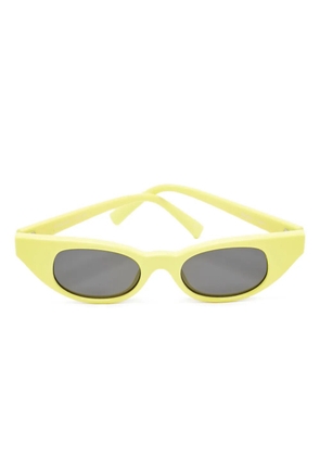 Le Specs x Adam Selman The Breaker cat-eye sunglasses - Yellow