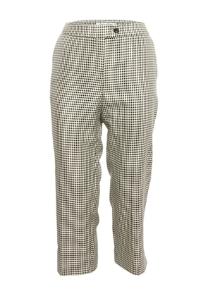 Christian Dior Pre-Owned houndstooth-pattern pants - Neutrals