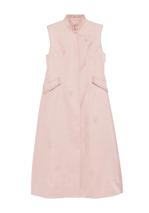 SHIATZY CHEN Scape-of-Curve embroidered vest - Pink