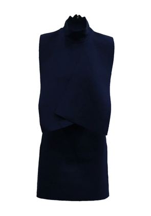 MSGM turtleneck mini dress - Blue
