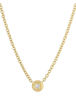 Octavia Elizabeth 18K yellow gold Nesting Gem diamond necklace