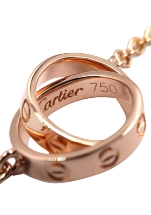 Cartier 2010-2025 18K Rose Gold Love Interlocking necklace - Pink