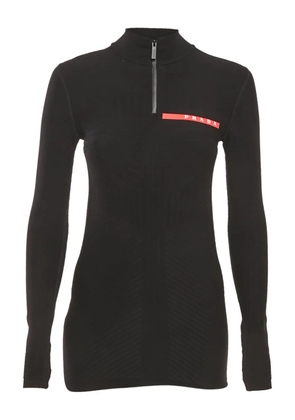 Prada Pre-Owned zip-up top - Black