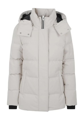 Moose Knuckles CLOUD 3Q SH hooded puffer coat - Neutrals