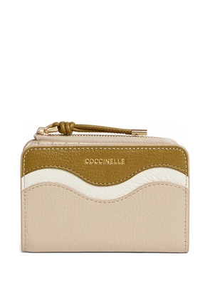 Coccinelle small Nami zip wallet - Neutrals