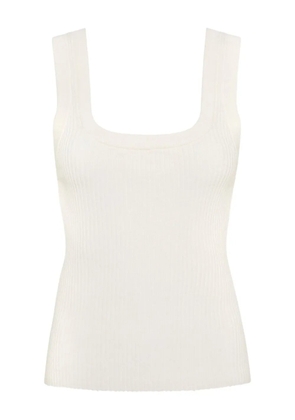 Aje Bronte ribbed tank top - Neutrals