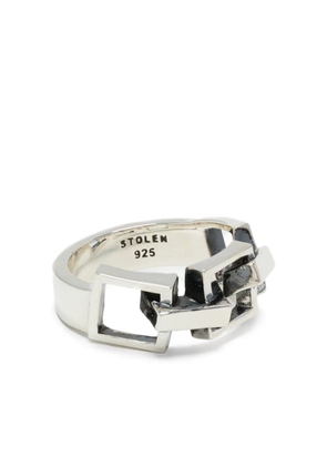 Stolen Girlfriends Club Death Metal ring - Silver