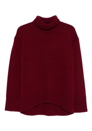 Plan C turtleneck sweater - Red