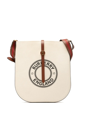 Burberry Pre-Owned 2018-2025 Printed Canvas Logo Anne crossbody bag - Brown