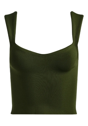 alice + olivia Edin tank top - Green