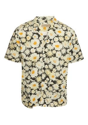 Burberry Pre-Owned cream floral-print short-sleeve shirt - Neutrals