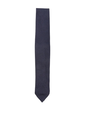 Lardini silk tie - Blue