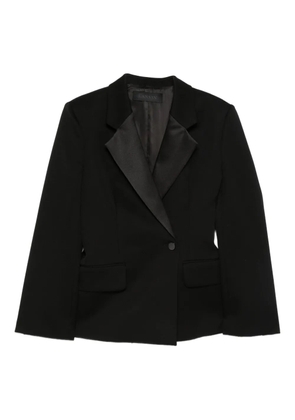 Lanvin notched-lapel blazer - Black