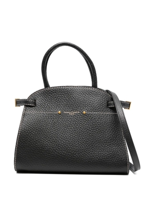 GIANNI CHIARINI Farah grained-leather tote bag - Black