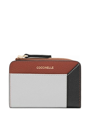 Coccinelle Loreen zip-fastening panelled purse - White