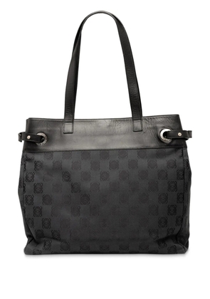 Loewe Pre-Owned 2000-2010 Anagram Canvas tote bag - Black