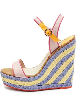 Sophia Webster Lucita canvas espadrille - Pink