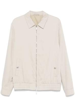 Eleventy silk jacket - Neutrals