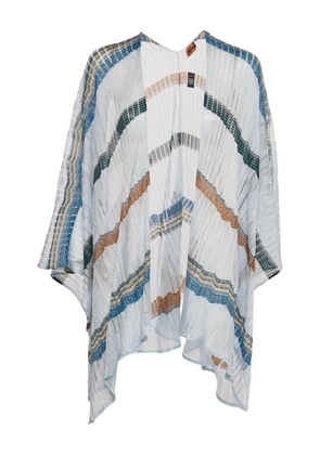 Missoni Pre-Owned lurex striped cardigan - Blue