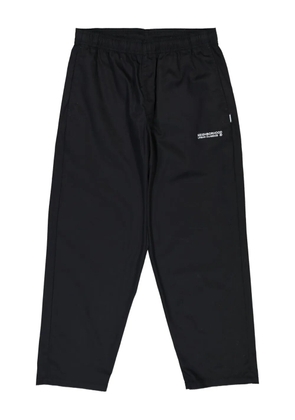 Neighborhood internal-drawstring track pants - Black
