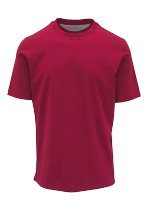 Brunello Cucinelli crew-neck short-sleeve T-shirt - Red
