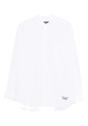 Comme Des Garçons Shirt cotton collar shirt - White