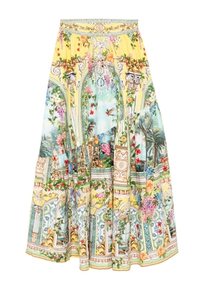 Camilla Tales Of Topkapi Palace skirt - Yellow