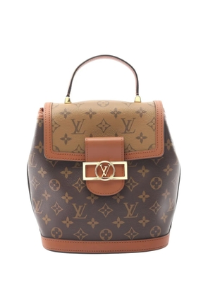 Louis Vuitton Pre-Owned 2020 Dauphine monogram backpack - Brown