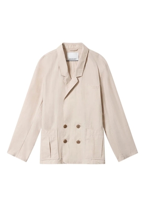 MARANT Yhann double-breasted jacket - Neutrals